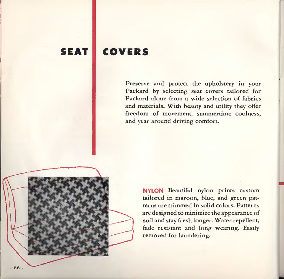 1953 Packard Owners Manual Page 43
